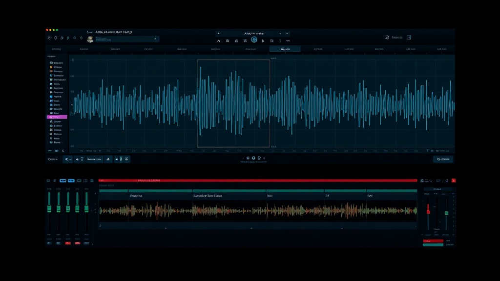 Stability Audio integration in the DaVinciDreams audio editor workspace